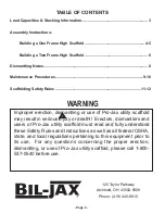 Preview for 2 page of Bil-Jax PRO-JAX Safety Rules And Instructions