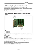 Preview for 20 page of Bilanciai D400 Use, Maintenance And Installation Manual