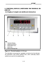 Предварительный просмотр 31 страницы Bilanciai D70E Use And Maintenance Manual