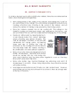 Preview for 37 page of Bild CellarPro 800 WINE ROOM Owner'S Manual