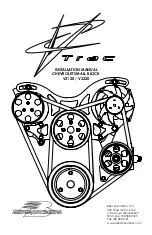 Billet Specialties TRAC V3120 Installation Manual предпросмотр