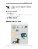 Preview for 2 page of Billion 7025 Quick Start Manual