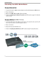 Preview for 6 page of Billion ADSL Modem / Router BIPAC-710C2 Quick Start Manual