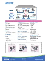 Preview for 2 page of Billion AV 500 Features