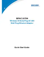 Billion BiPAC 2073N Quick Start Manual предпросмотр