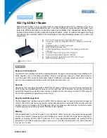 Billion BIPAC 5102G Specifications предпросмотр