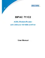 Preview for 1 page of Billion BiPAC 711C2 User Manual