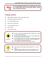 Preview for 3 page of Billion BiPAC 7560G Quick Start Manual