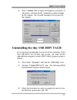 Preview for 12 page of Billion Desktop PC ISDN TA128s Quick Start Manual