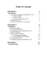 Предварительный просмотр 3 страницы Billion USB ISDN TA128 USBTAQG User Manual