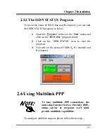 Предварительный просмотр 25 страницы Billion USB ISDN TA128 USBTAQG User Manual