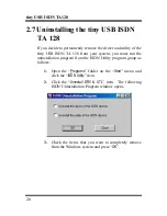 Предварительный просмотр 30 страницы Billion USB ISDN TA128 USBTAQG User Manual