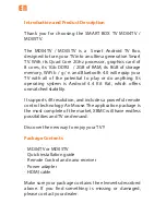 Preview for 2 page of Billow MD04TV User Manual