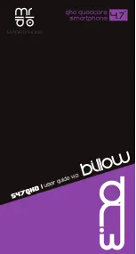 Billow S47QHD User Manual preview