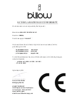 Предварительный просмотр 15 страницы Billow X800ik User Manual