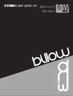 Billow ZX100 User Manual preview