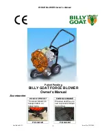 Preview for 1 page of Billy Goat 440140 Owner'S Manual