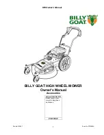 Предварительный просмотр 1 страницы Billy Goat 510223 Owner'S Manual