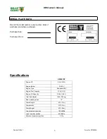 Предварительный просмотр 3 страницы Billy Goat 510223 Owner'S Manual