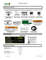 Предварительный просмотр 7 страницы Billy Goat 510223 Owner'S Manual