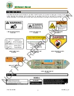 Предварительный просмотр 4 страницы Billy Goat AE1300H Owner'S Manual