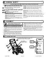 Preview for 3 page of Billy Goat AE400H, AE450 Operator Owner'S Manual