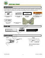 Предварительный просмотр 4 страницы Billy Goat AE401H Owner'S Manual