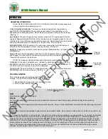 Предварительный просмотр 6 страницы Billy Goat AE403 Owner'S Manual