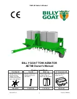 Предварительный просмотр 1 страницы Billy Goat AET48 Owner'S Manual