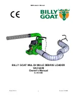 Billy Goat DL2500SMM Owner'S Manual предпросмотр