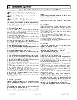 Предварительный просмотр 3 страницы Billy Goat FM3301IN, FM3301INE Operator Owner'S Manual