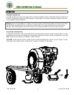 Preview for 9 page of Billy Goat FZ1301H Owner'S Manual