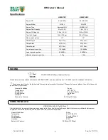 Предварительный просмотр 3 страницы Billy Goat HW651HSP Owner'S Manual