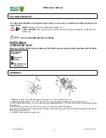 Предварительный просмотр 5 страницы Billy Goat HW651HSP Owner'S Manual