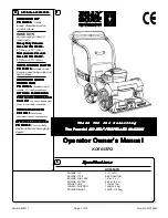 Billy Goat KD505SPQ Operator Owner'S Manual preview