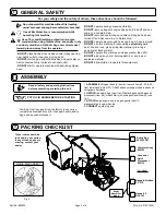 Предварительный просмотр 3 страницы Billy Goat KD512 Operator Owner'S Manual