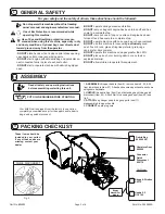 Предварительный просмотр 3 страницы Billy Goat KD512HC Operator Owner'S Manual