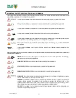 Предварительный просмотр 4 страницы Billy Goat LB61 Owner'S Manual