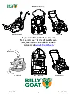 Предварительный просмотр 16 страницы Billy Goat LB61 Owner'S Manual