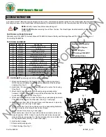 Предварительный просмотр 5 страницы Billy Goat MV601SPE Owner'S Manual