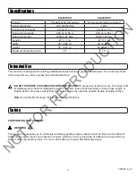 Preview for 3 page of Billy Goat PL2501SPH Owner'S Manual