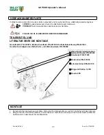 Предварительный просмотр 25 страницы Billy Goat QV550 Owner'S Manual