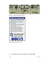 Preview for 5 page of Billy Goat SC120H Operating And Safety Instructions Manual