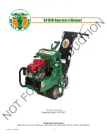 Billy Goat SC181H Operator'S Manual preview