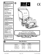 Billy Goat TERMITE KD510SP Operator Owner'S Manual предпросмотр