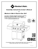 Предварительный просмотр 1 страницы Bilt 980302550 Assembly Instructions & User Manual