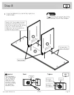 Предварительный просмотр 13 страницы Bilt Entertainment Credenza 421192 Manual