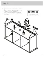 Предварительный просмотр 20 страницы Bilt Entertainment Credenza 421192 Manual