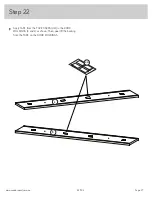 Предварительный просмотр 27 страницы Bilt Entertainment Credenza 421192 Manual