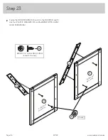 Предварительный просмотр 28 страницы Bilt Entertainment Credenza 421192 Manual